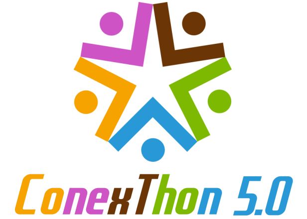 Imagem com a logo do evento Conexthon 5.0.